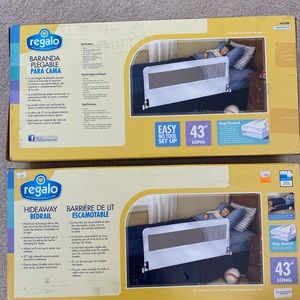 Two bed rails